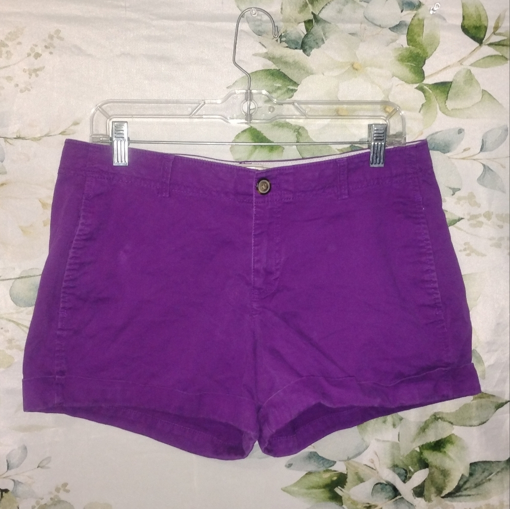 5For$12 Old Navy Purple Khaki Shorts